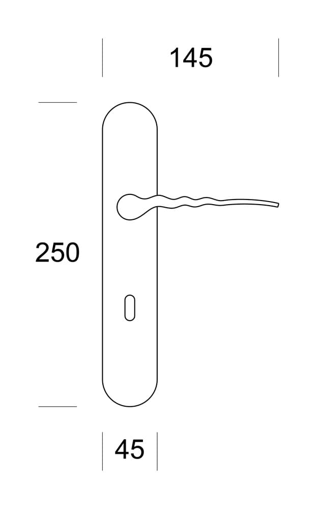 Ento
FLOW
Door handle on rose — 6