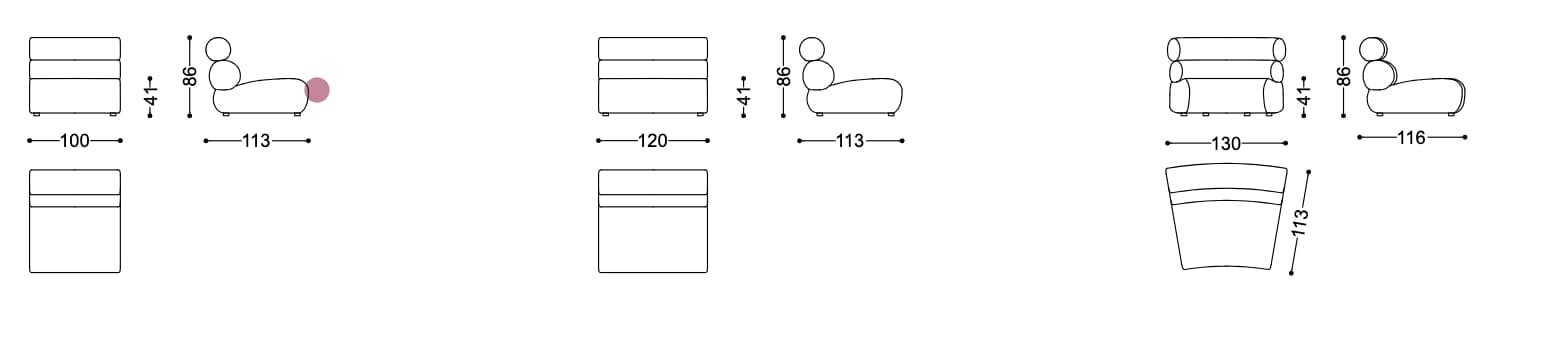 Erba Idea
MELODY
Modular sofa — 5