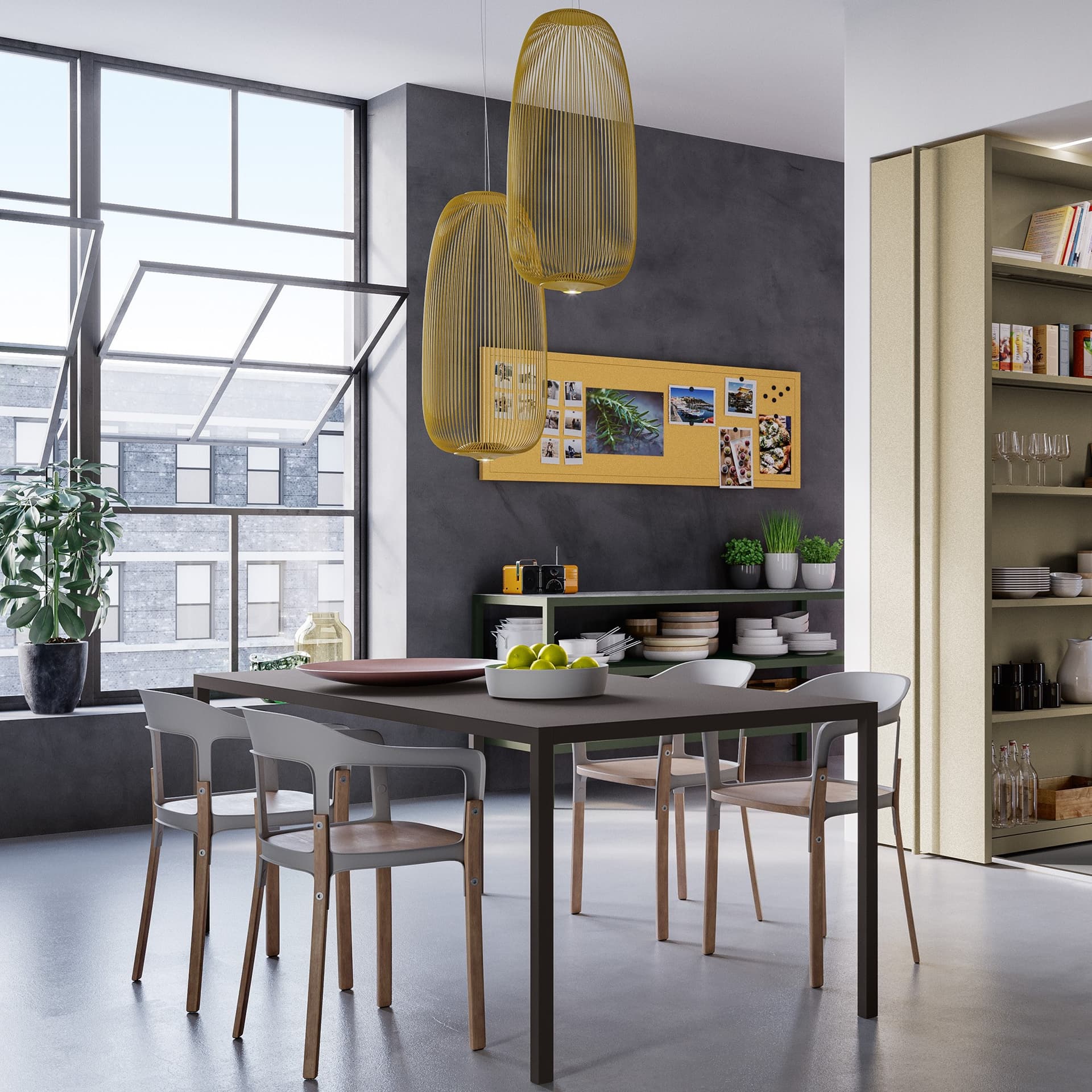 Fantin
FRAME
Square metal table — 5