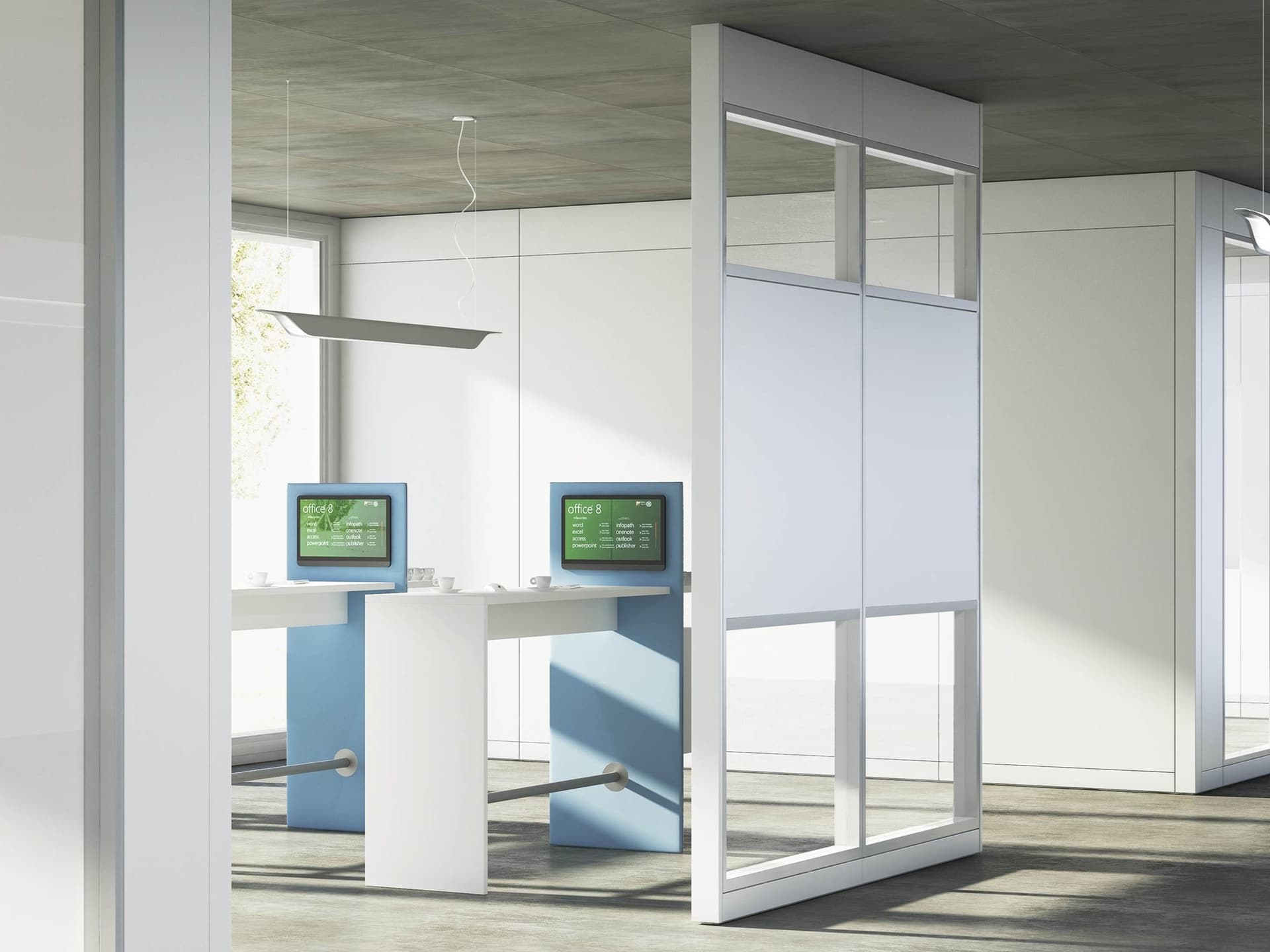 FANTONI
40/70 SYSTEM
Office booth — 1