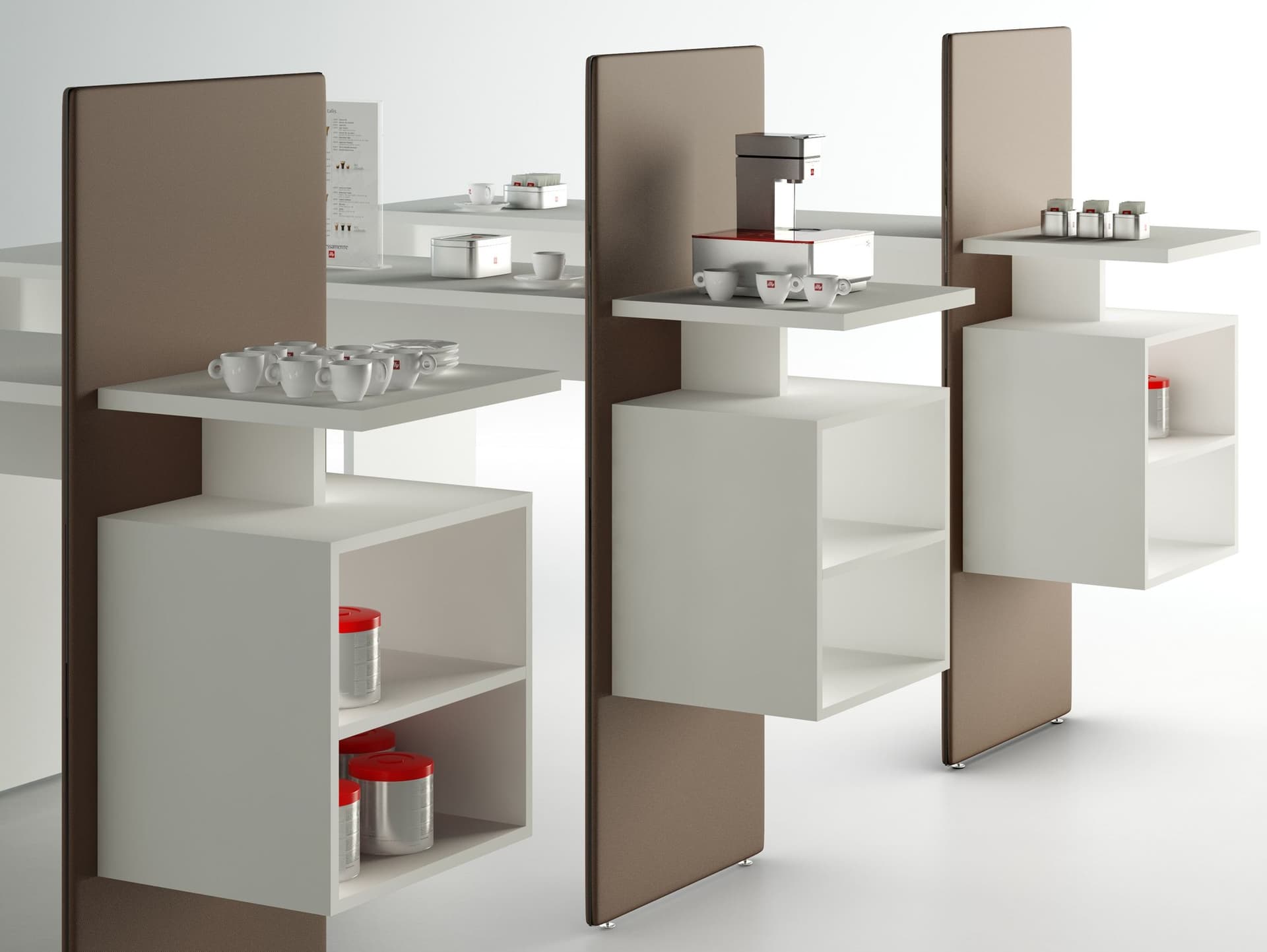 FANTONI
40/70 SYSTEM
Office booth — 3