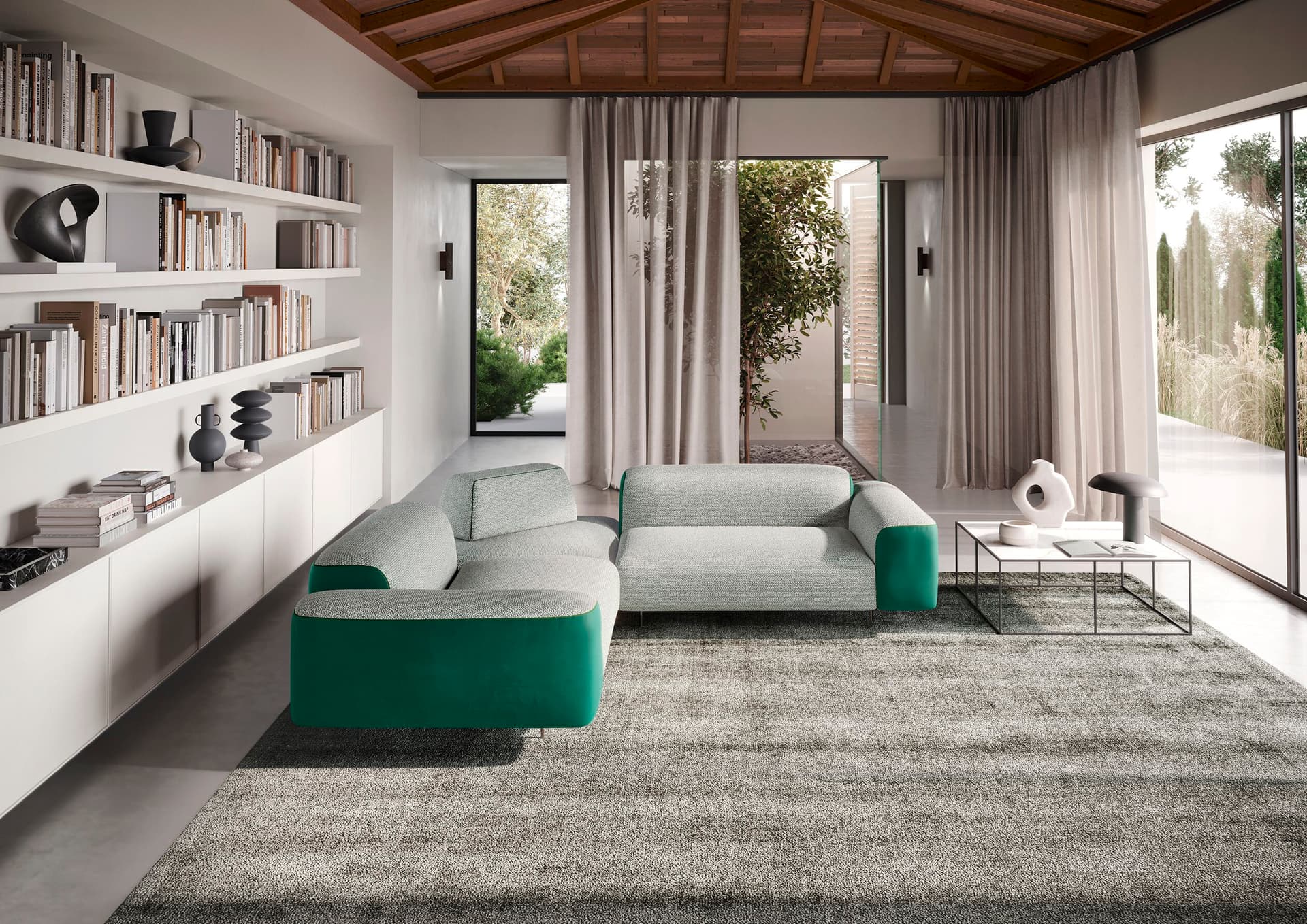 Felis
LIMITLESS
Fabric sofa — 3