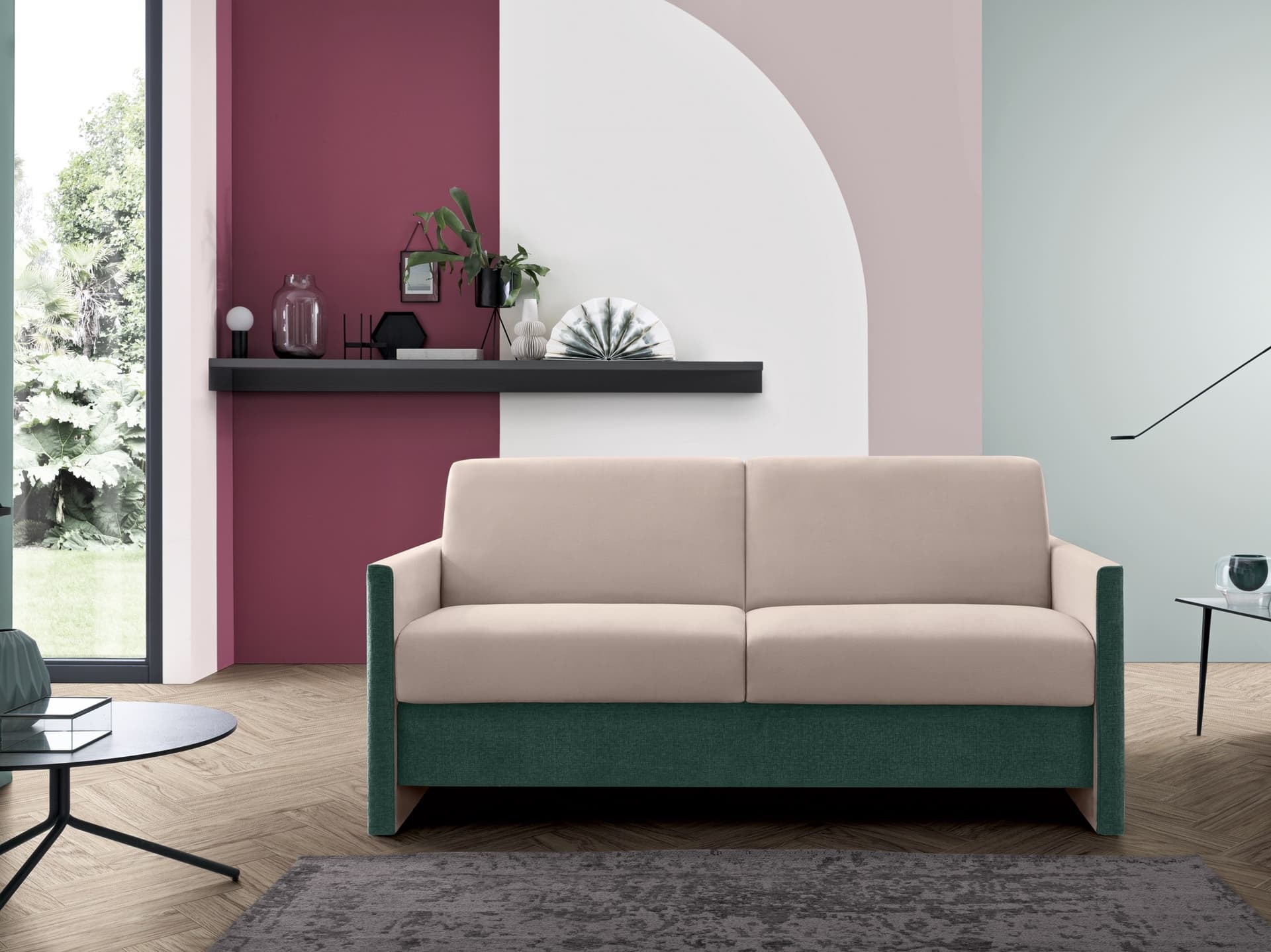 Felis
VEGAS
Fabric sofa bed — 1