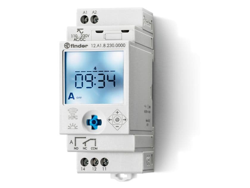 Finder 12.A1 - Умный таймер с NFC технологией