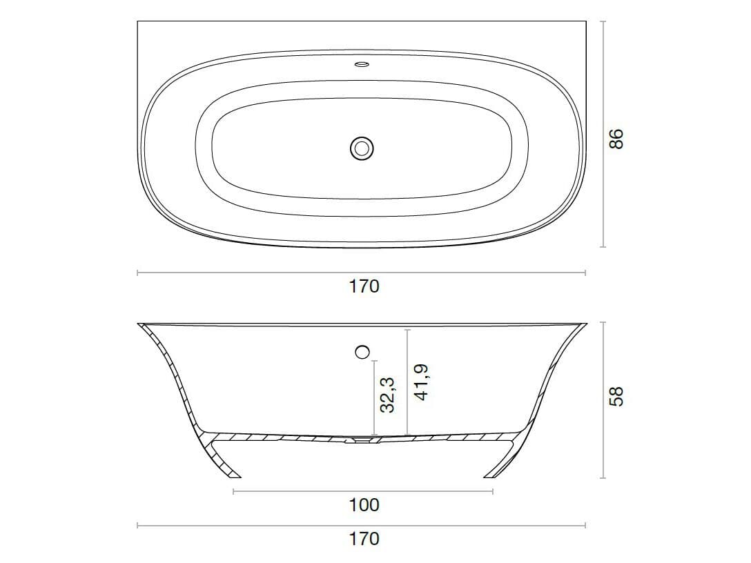 Fiora
WALLY
Oval bathtub — 4