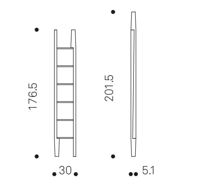 FIORONI
RASCANA
Walnut coat rack — 4