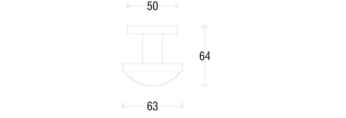 Forme
ASTI
Aluminium door knob — 2