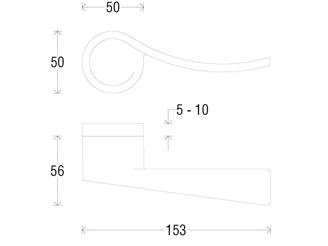 Forme
INFINITY
Zamak handle — 7