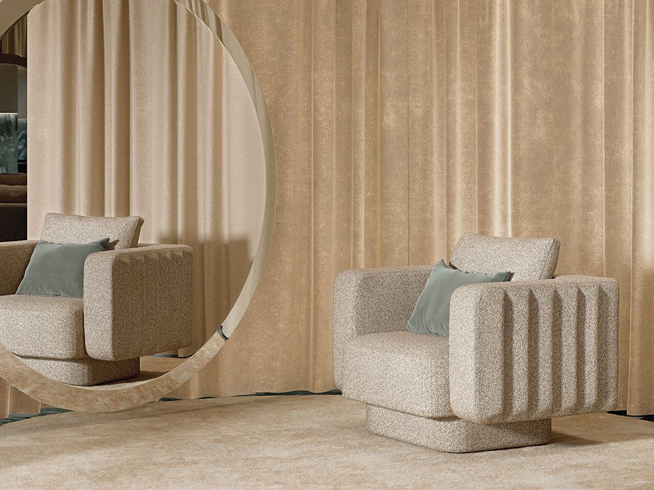 FREZZA
SABREE
Fabric armchair — 4