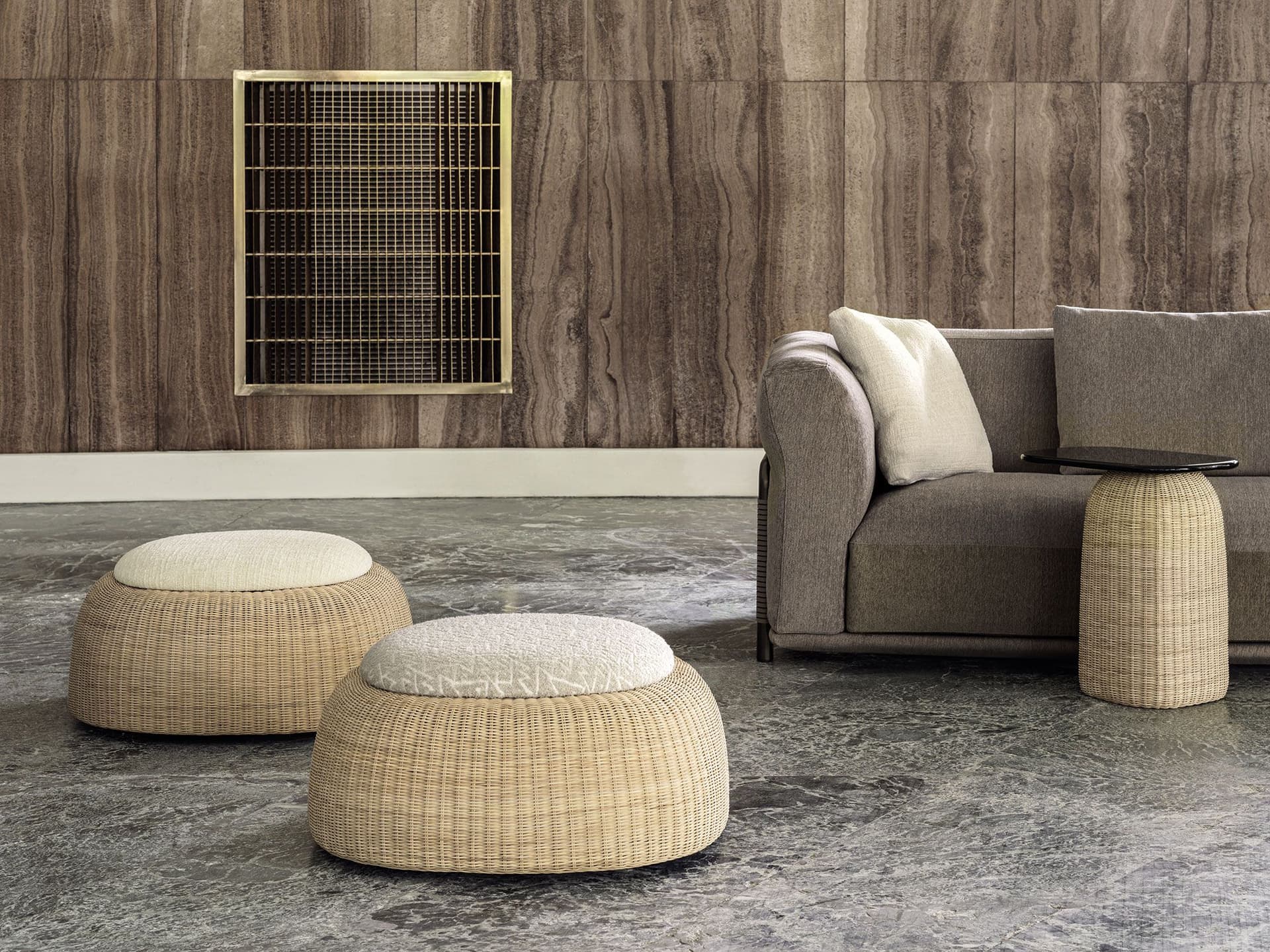 Frigerio
SAM
Wicker pouf — 3