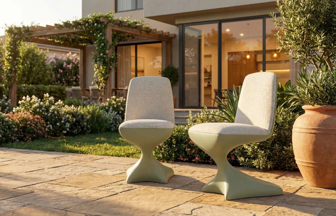 GANSK
ALYNA
Fabric garden chair — 4