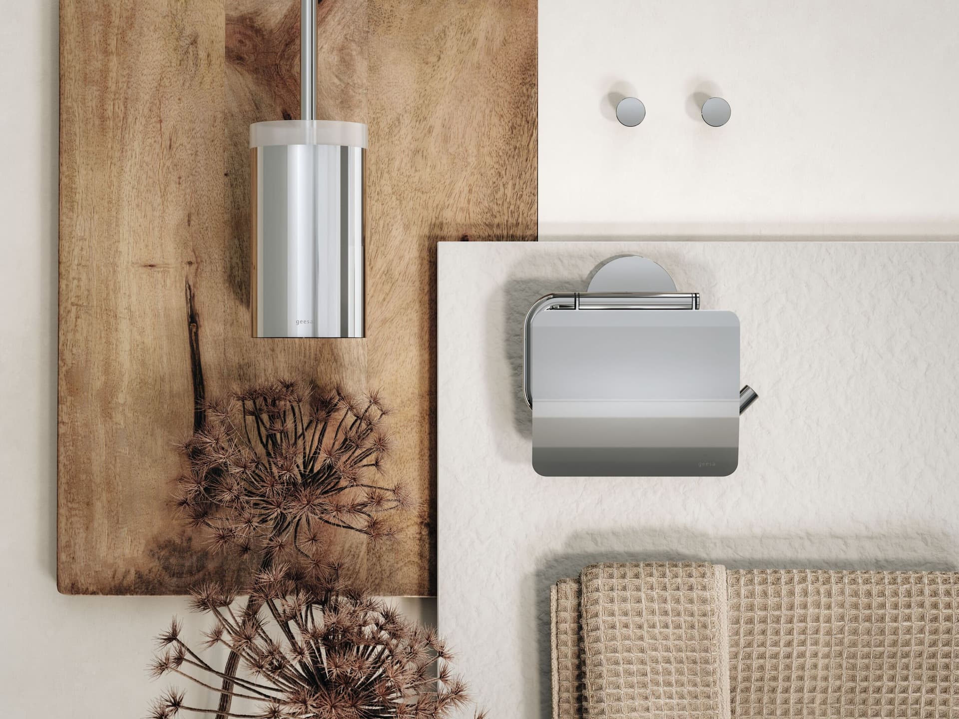 Geesa
SUITE
Steel toilet brush — 3