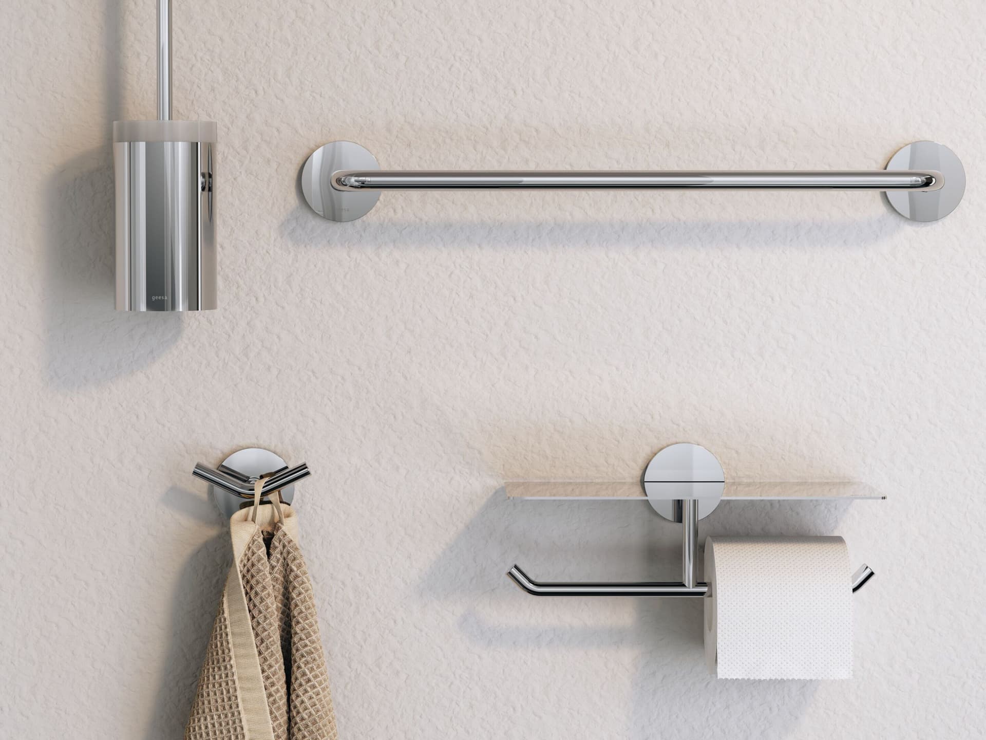 Geesa
SUITE
Steel toilet brush — 4