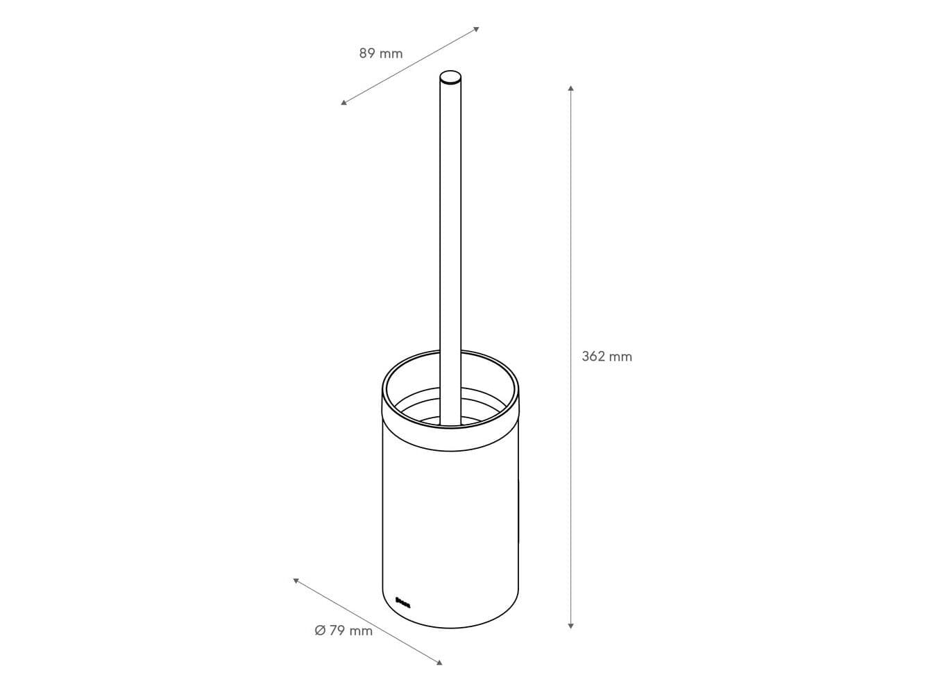Geesa
SUITE
Steel toilet brush — 6