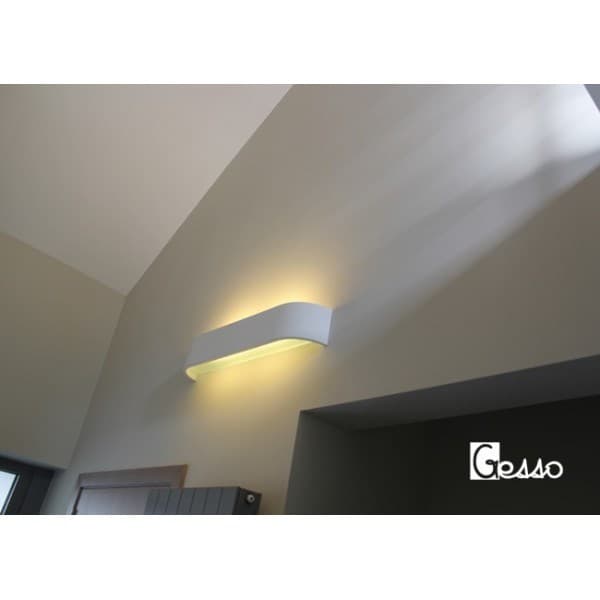 GESSO CURVE - Светильник настенный из гипса — 4