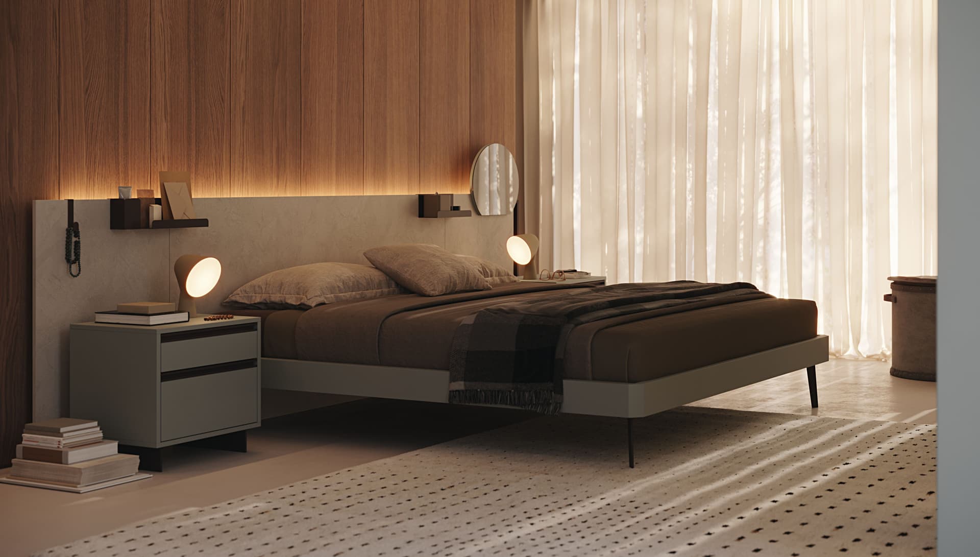 Giessegi
C16
Wooden bedroom set — 3