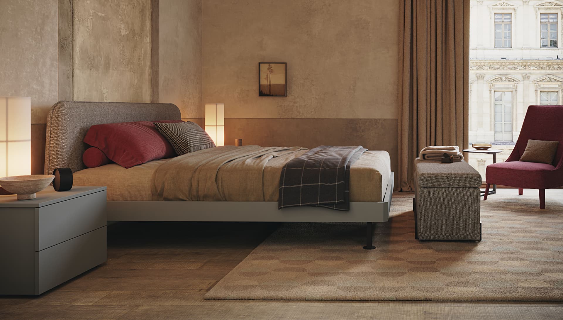 Giessegi
C26
Wooden bedroom set — 8