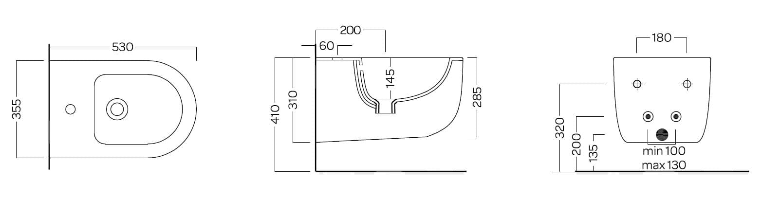 HATRIA
FUTURA
Wall-hung bidet — 7