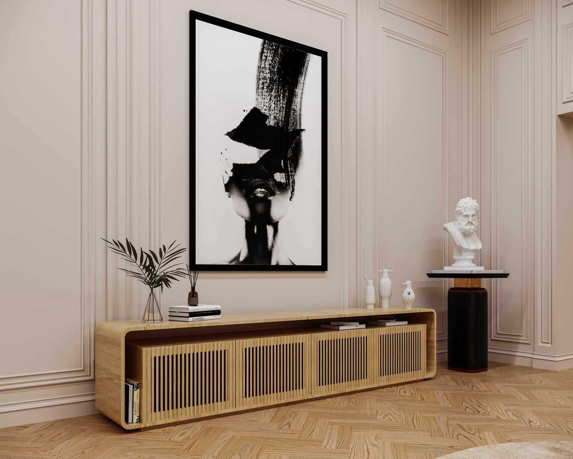 Hatt
VAULT
Wooden TV cabinet — 31