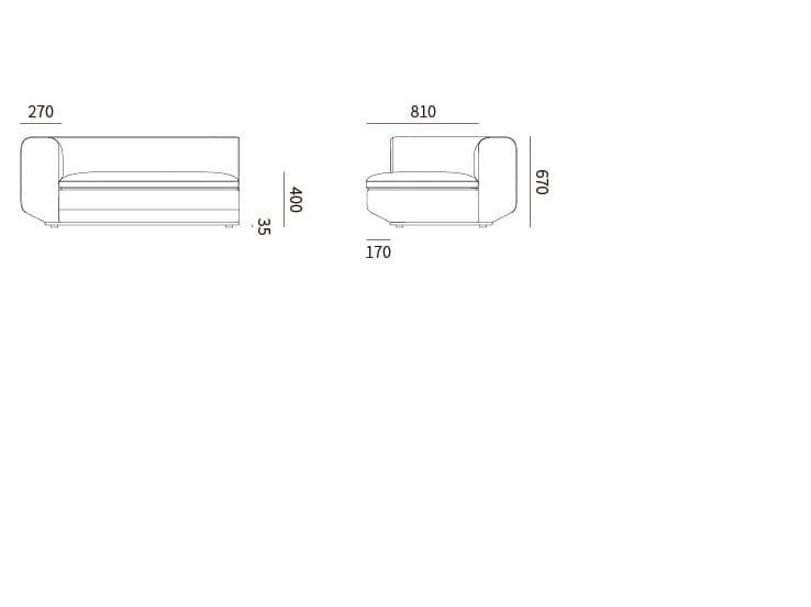 HC28 maison
ARK
Fabric sofa — 7