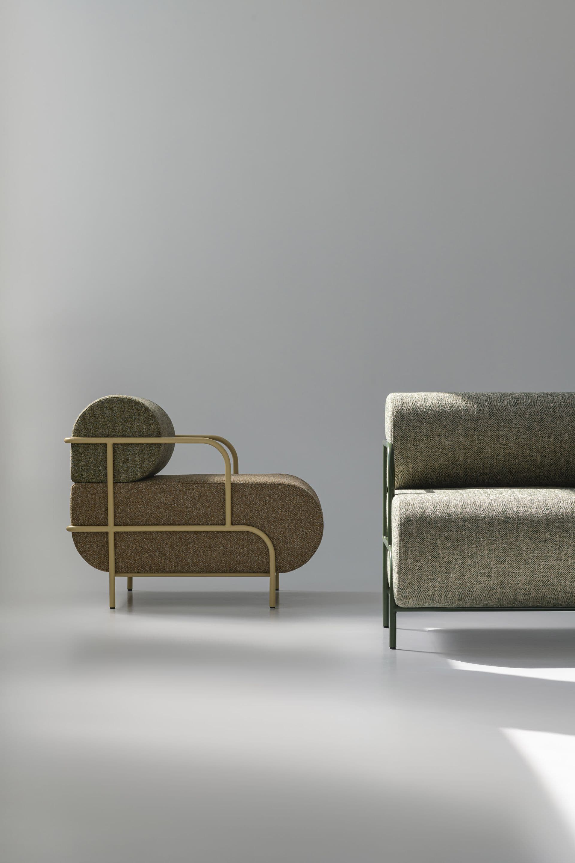 HIS
BALOO
2 seater fabric sofa — 8