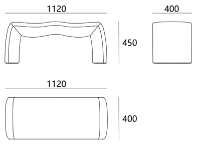 HOTHING
BAMBOO
Leather bench — 3