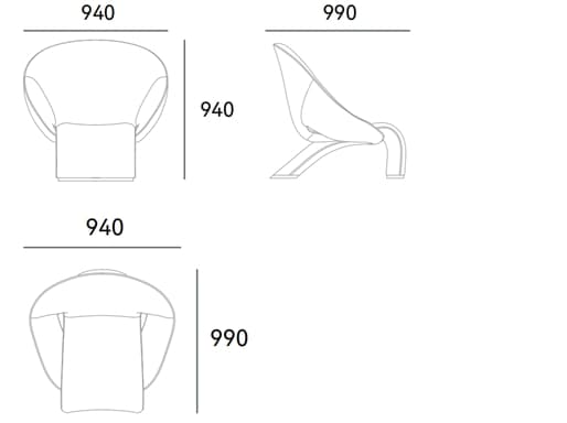 HOTHING
VENUS
Velvet easy chair — 7