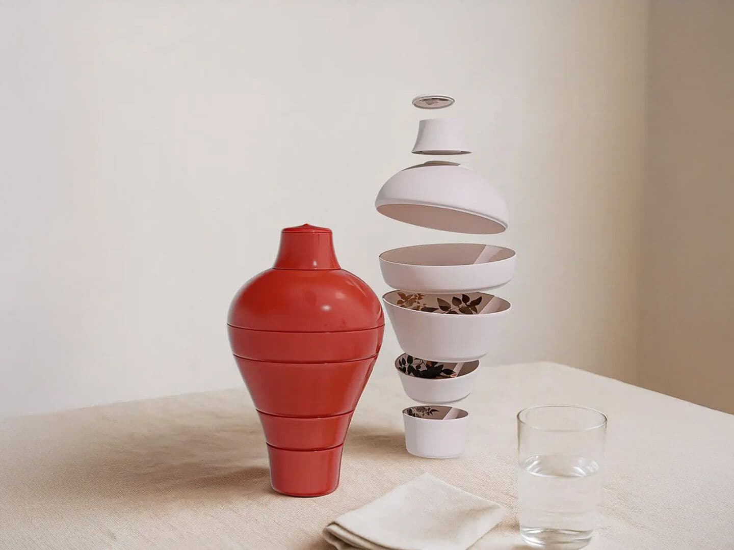 Ibride
MING
Melamine bowls set — 7