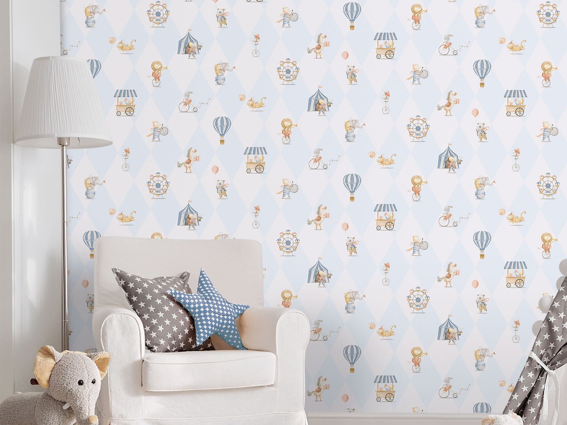 ICH
CIRQUE
Motif kids wallpaper — 1