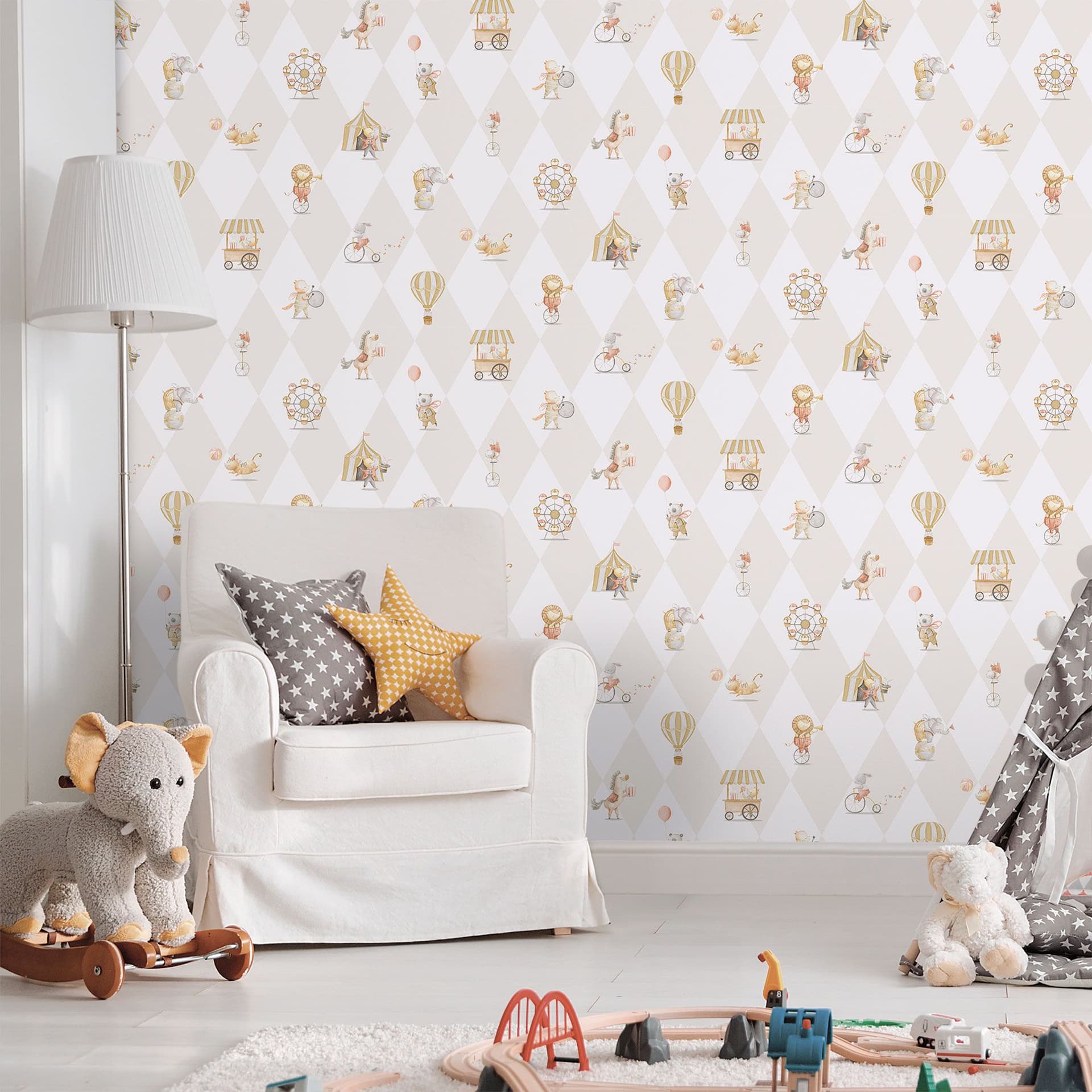 ICH
CIRQUE
Motif kids wallpaper — 5
