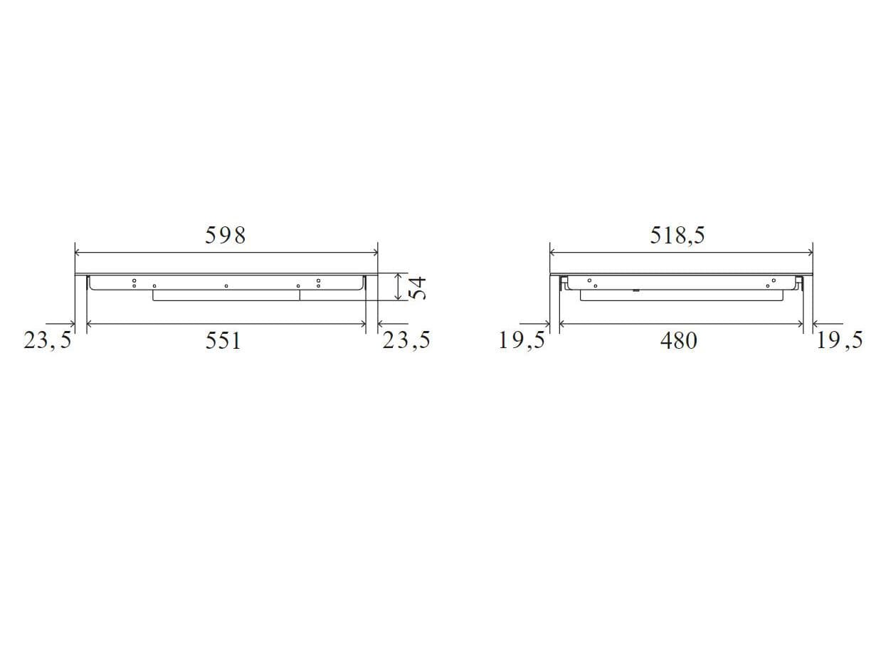 Ilve
HCBI604TC
Induction hob — 2