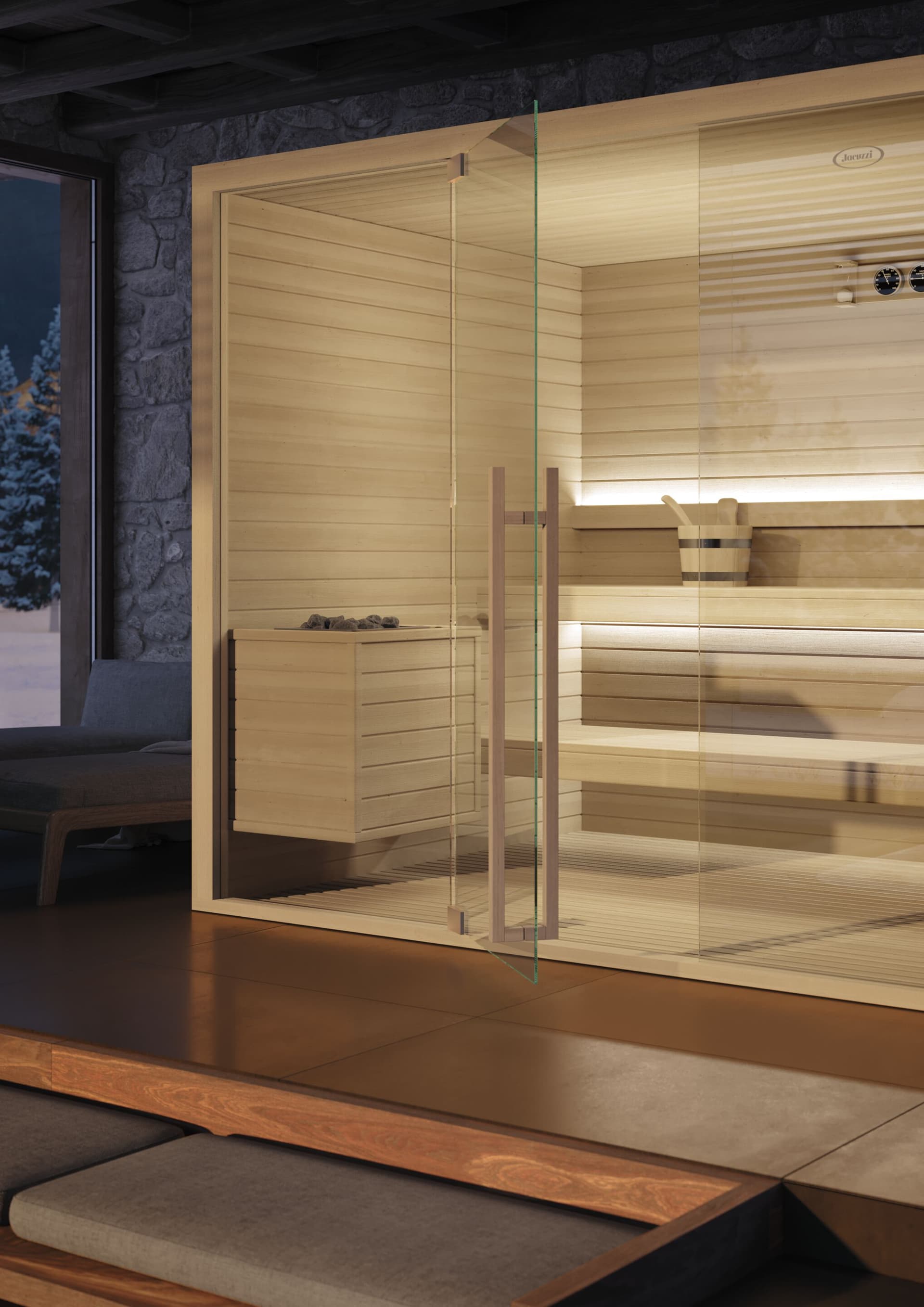 Jacuzzi®
MOOD
Sauna — 4