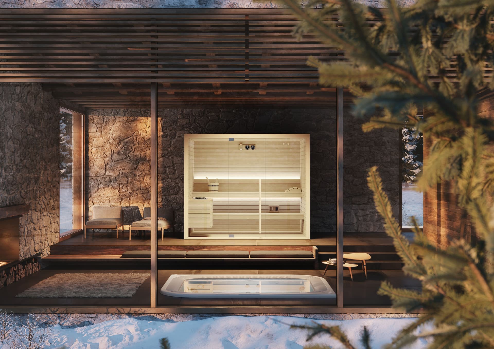 Jacuzzi®
MOOD
Sauna — 5