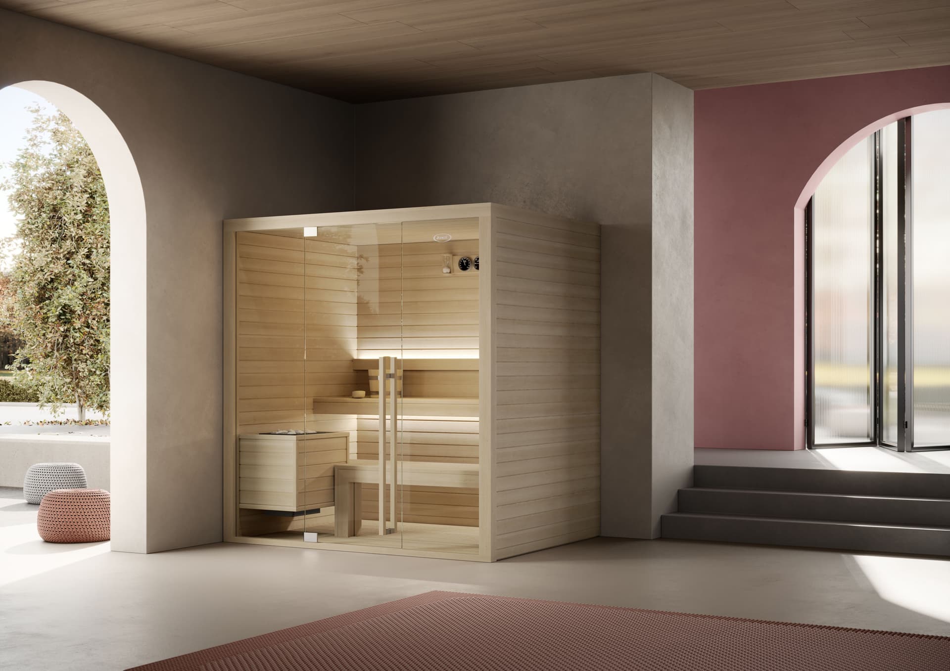 Jacuzzi®
MOOD
Sauna — 7