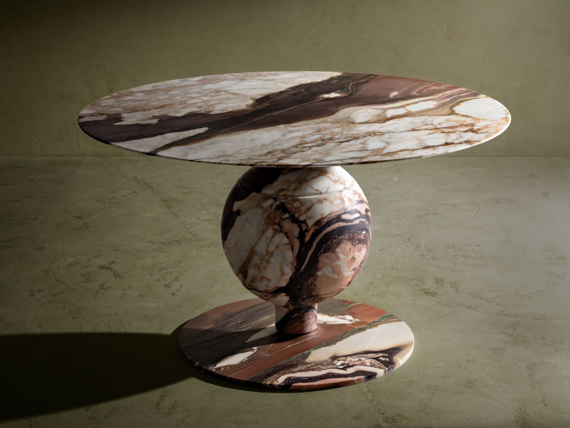 Kreoo
KING
Round marble table — 4