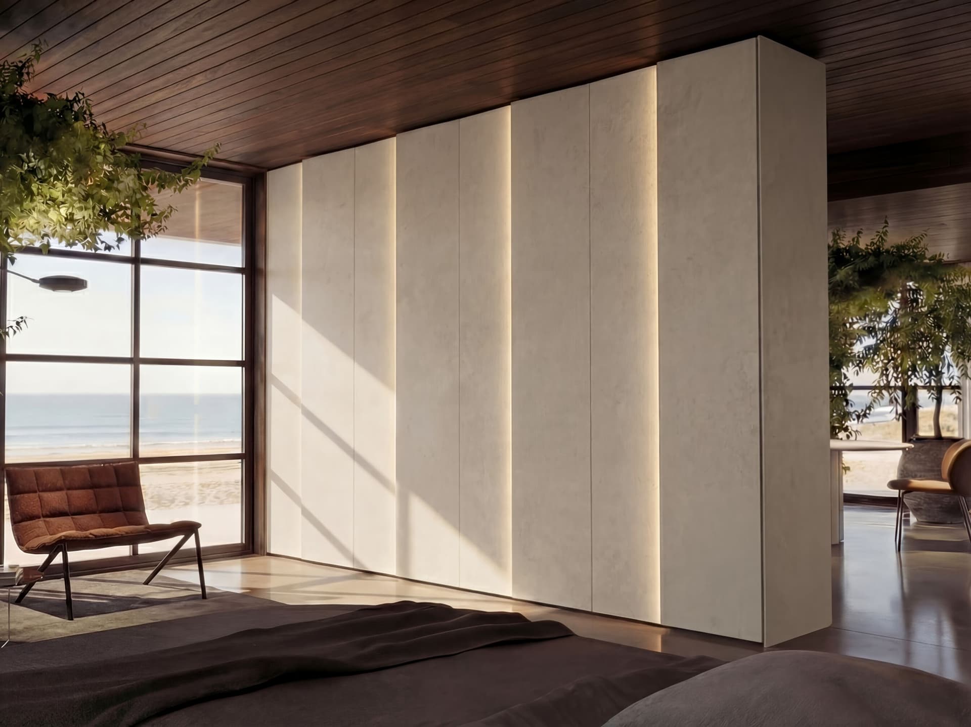 Lago
AURA
Wooden wardrobe — 1