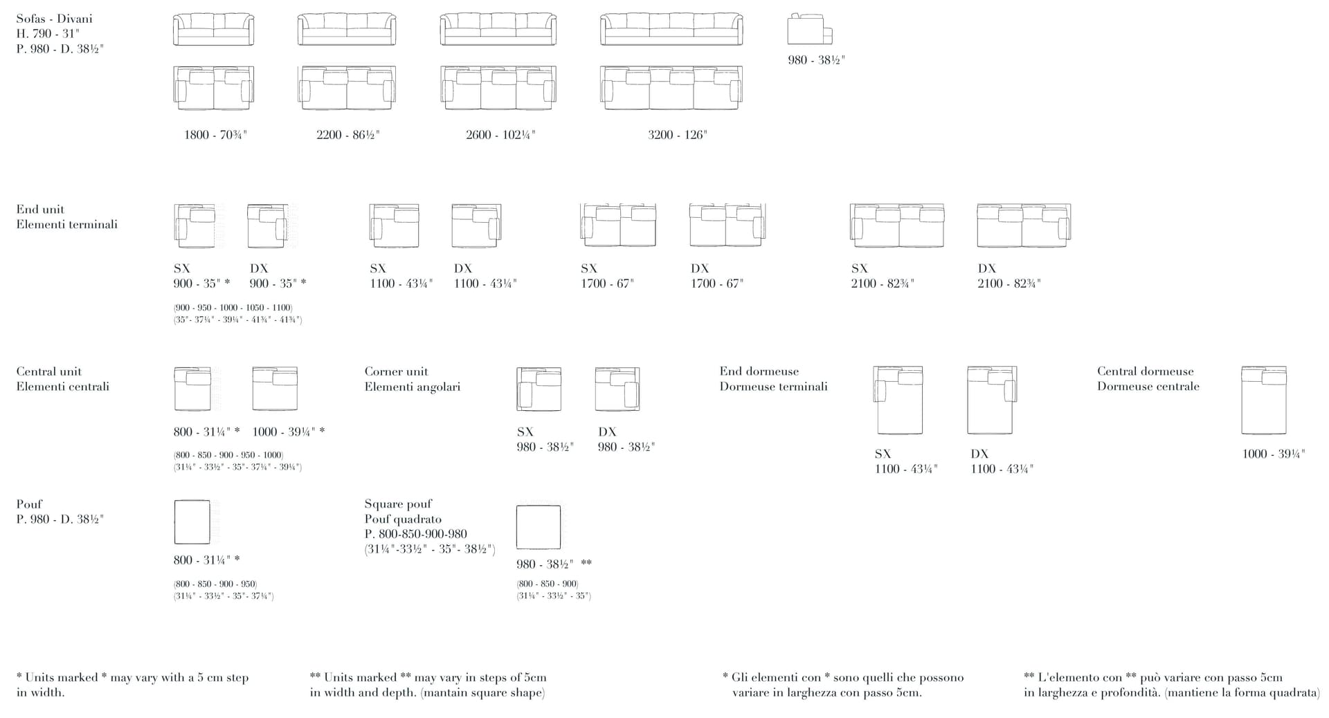 Lema
GLEE
Modular fabric sofa — 18