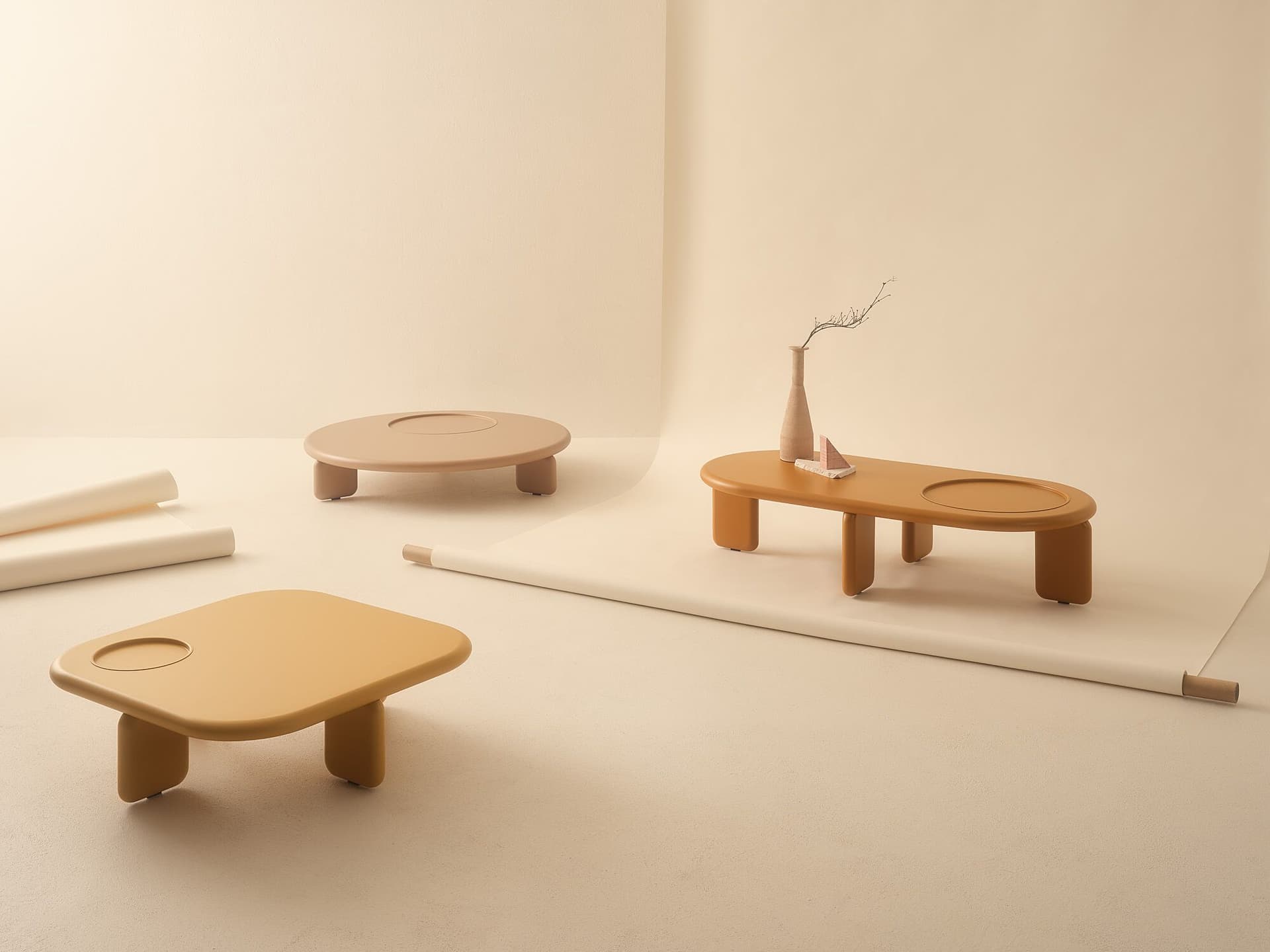 Lema
ORION
Square coffee table — 3