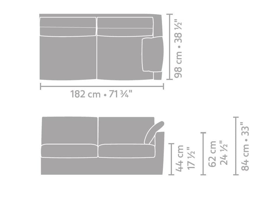 Linteloo
WINSTON
Fabric sofa — 3