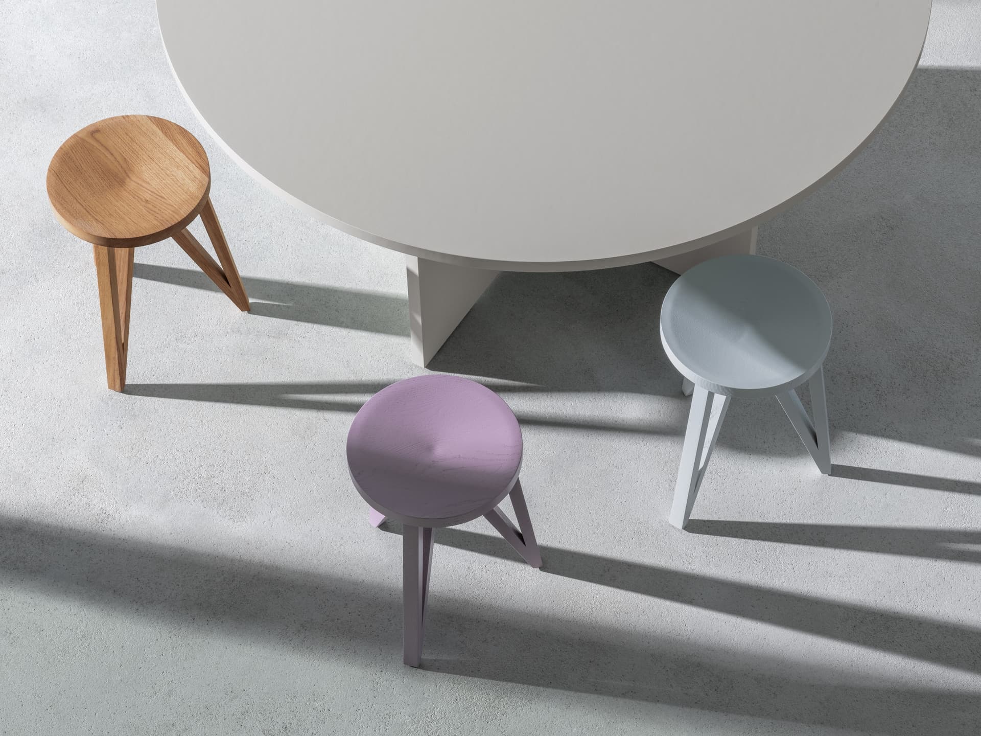 LOEHR
JL1 FABER
Solid wood stool — 4