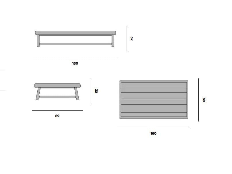 MANUTTI
MUYU
Teak coffee table — 3