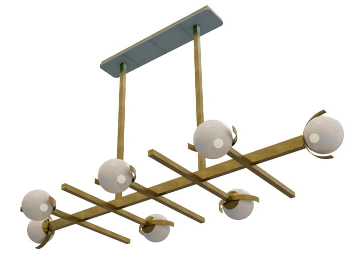 MARIONI
GRETA
Brass pendant lamp — 1
