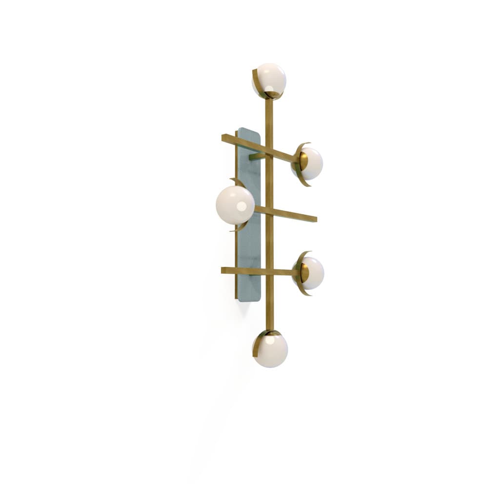MARIONI
GRETA
Brass wall lamp — 3