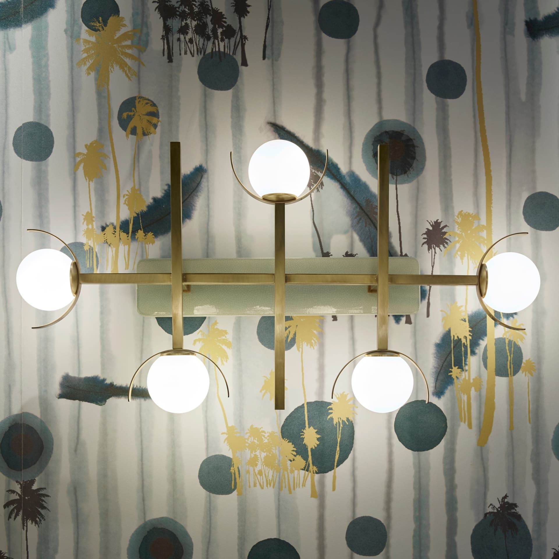 MARIONI
GRETA
Brass wall lamp — 4