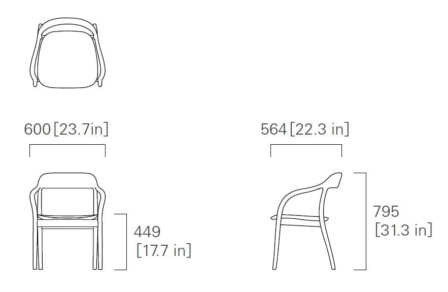 Maruni
TAKO 2543-31
Oak chair — 5