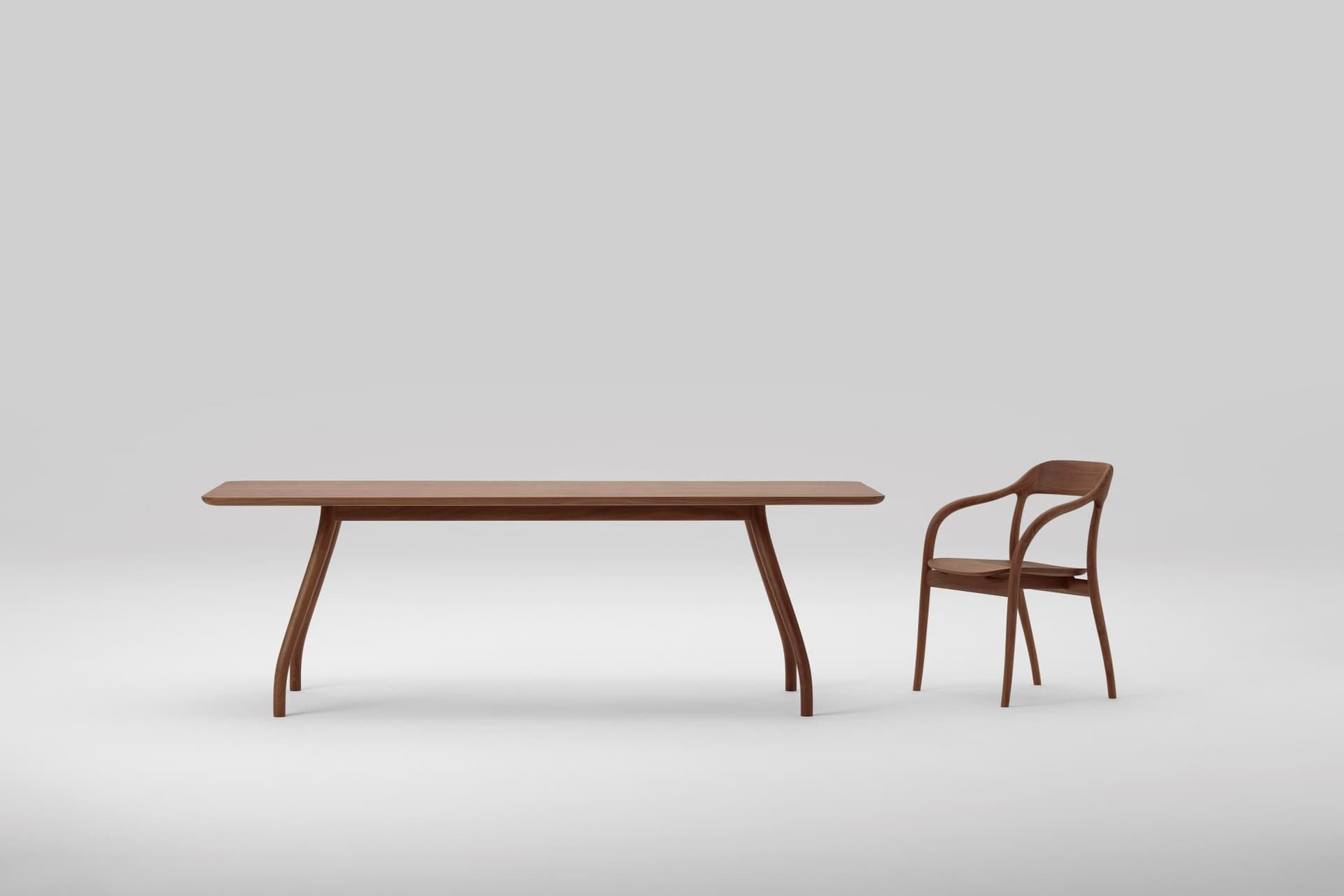 Maruni
TAKO 2563-61
Walnut chair — 9