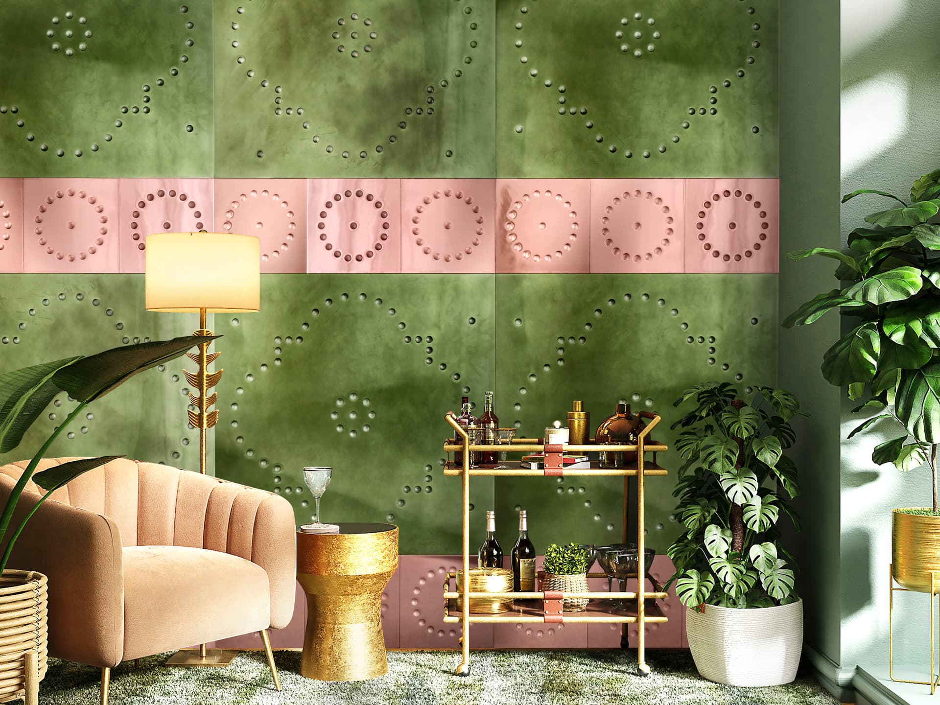 Materica
MEDINA
Metal boiserie — 1