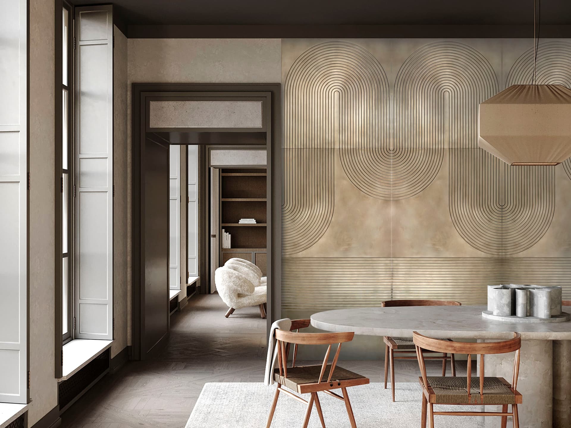 Materica
PATH
Metal boiserie — 1