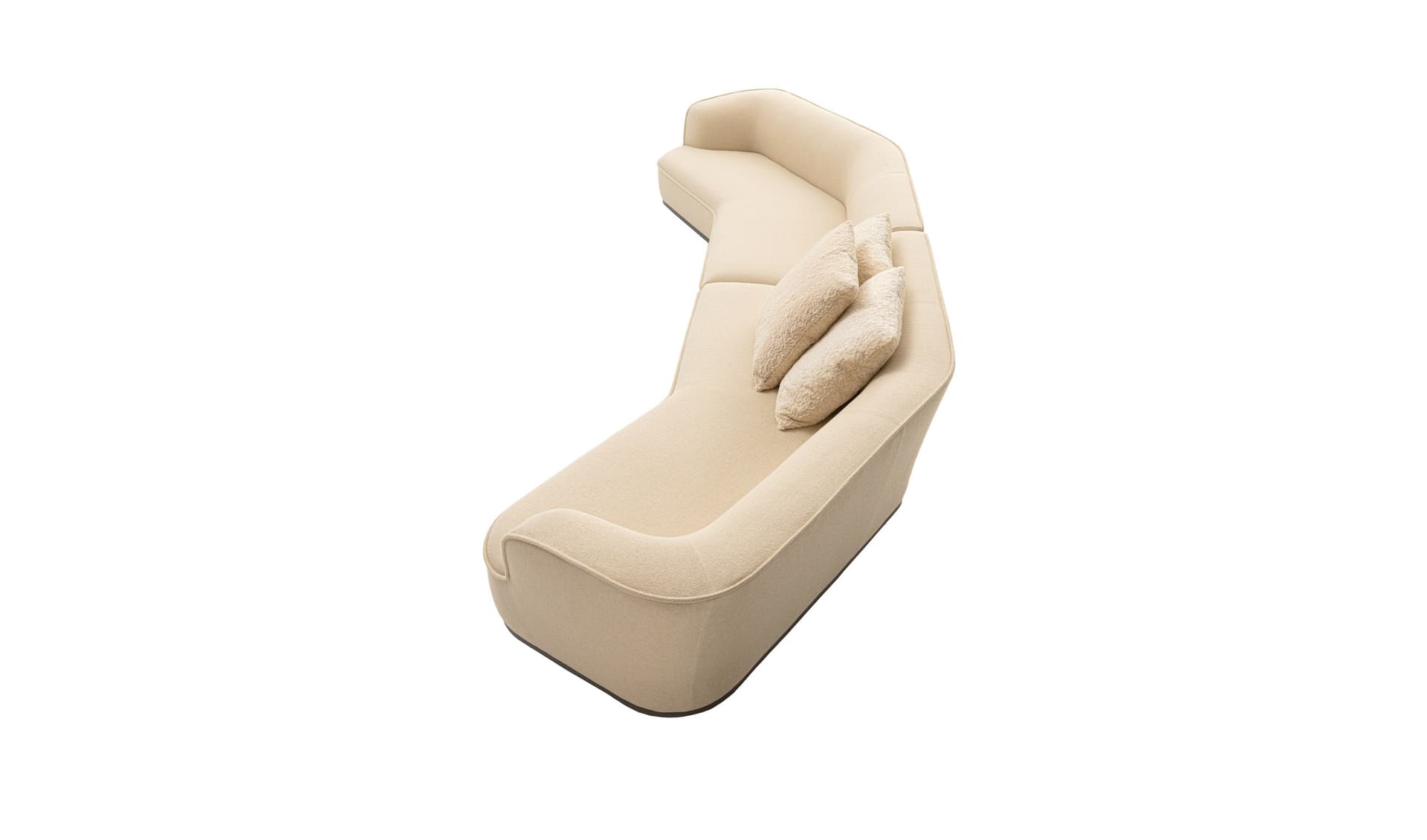 Maxalto
LILUM
Curved fabric sofa