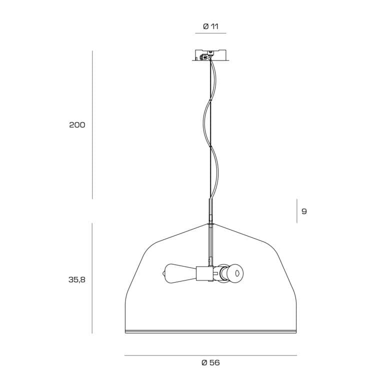 Miloox
MUG
Metal pendant lamp — 10